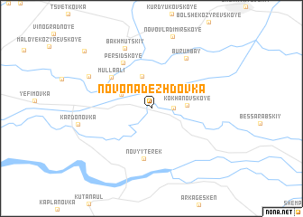 map of Novonadezhdovka