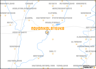 map of Novonikolayevka