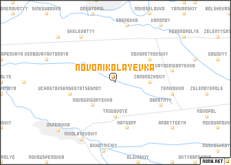 map of Novonikolayevka