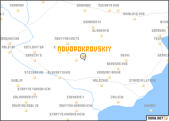 map of Novo-Pokrovskiy