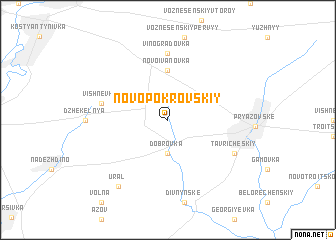 map of Novo-Pokrovskiy