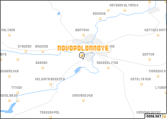 map of Novo-Polonnoye