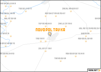 map of Novopoltavka