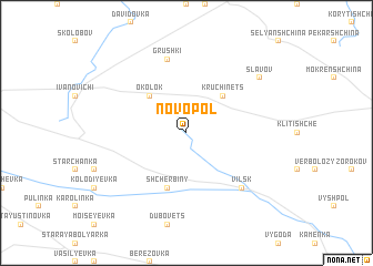 map of Novopolʼ