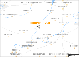 map of Novorossiysk