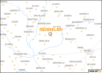 map of Novoselani