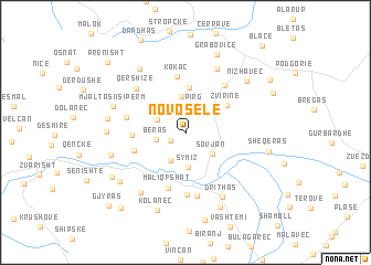 map of Novoselë