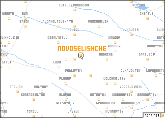map of Novoselishche