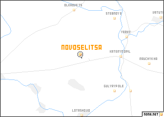 map of Novoselitsa