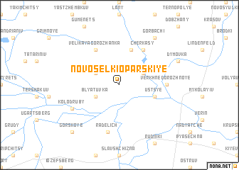 map of Novoselki-Oparskiye