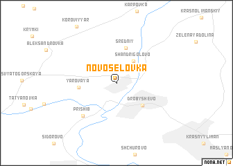 map of Novoselovka