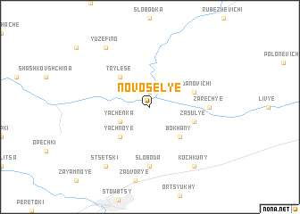 map of Novoselʼye