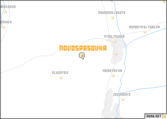 map of Novospasovka