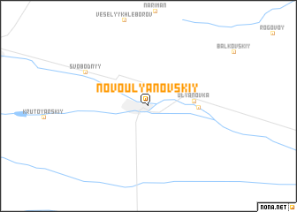 map of Novoul\