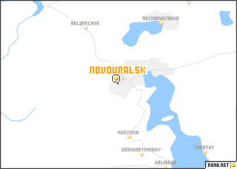 map of Novoural\