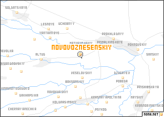 map of Novovoznesenskiy