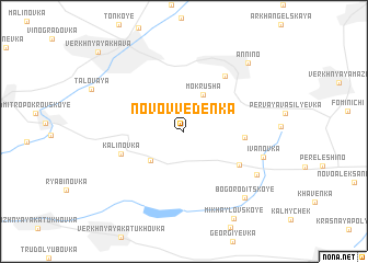 map of Novovvedenka