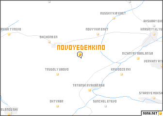 map of Novoye Dëmkino