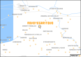 map of Novoye Garitovo