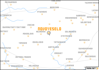 map of Novoye Selo