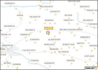 map of Novo