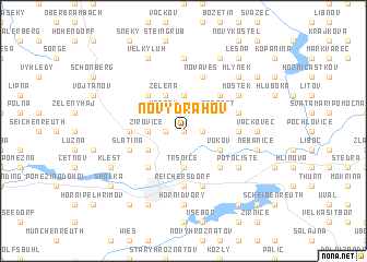 map of Nový Drahov