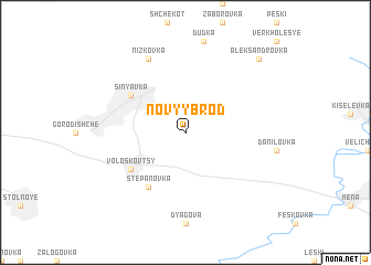 map of Novyy Brod