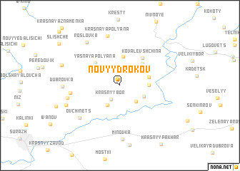 map of Novyy Drokov