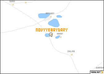 map of Novyye Baydary