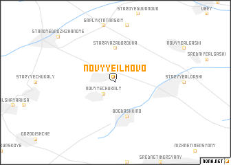 map of Novyye Il\