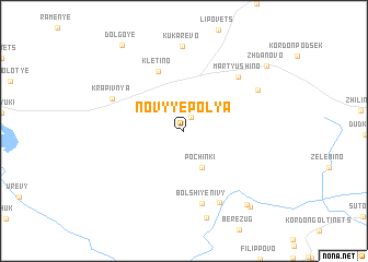 map of Novyye Polya