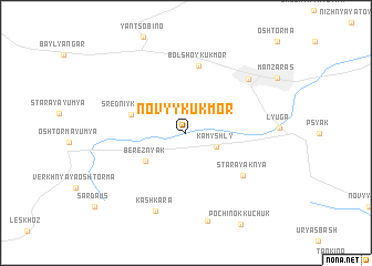 map of Novyy Kukmor