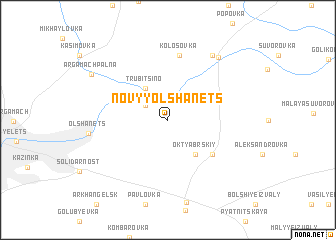 map of Novyy Ol\