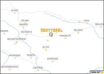 map of Novyy Opel\