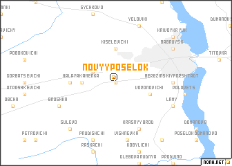 map of Novyy Posëlok