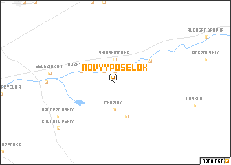 map of Novyy Posëlok