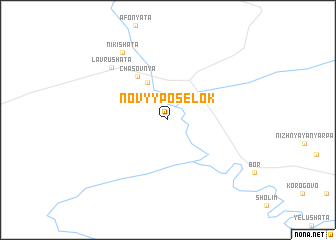 map of Novyy Posëlok