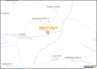 map of (( Novyy Put\