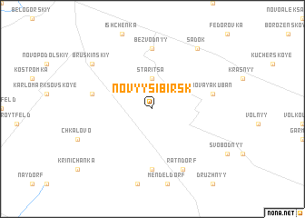 map of Novyy Sibirsk