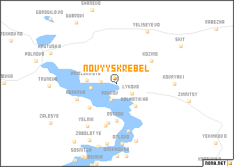 map of Novyy Skrebel\