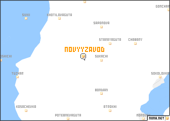 map of Novyy Zavod