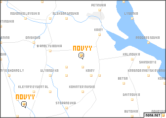 map of Novyy