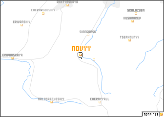 map of Novyy