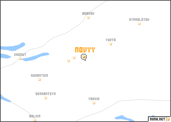 map of Novyy