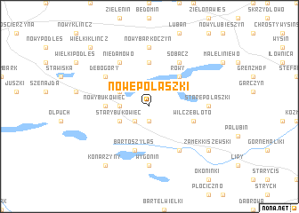 map of Nowe Polaszki