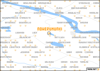 map of Nowe Rumunki