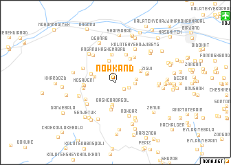 map of Nowkand