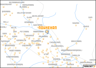 map of Now Mehan