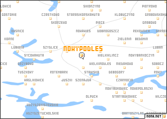 map of Nowy Podleś