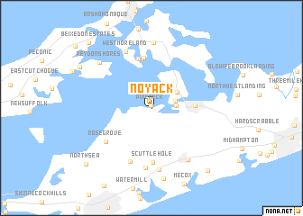 map of Noyack